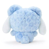 Add a bold but adorable touch to your plush collection with the Cinnamoroll Blue Leopard with Glitter Jelly Heart Plushie! This unique version of Cinnamoroll features a trendy blue leopard print pattern, making it both stylish and cuddly, and a sweet embroidered heart on its belly adds an extra dash of irresistible cuteness.
Cinnamoroll’s signature floppy ears and embroidered facial features, including big, bright eyes and a cute smile paired with the heart on his belly sends extra sweet love out to the w